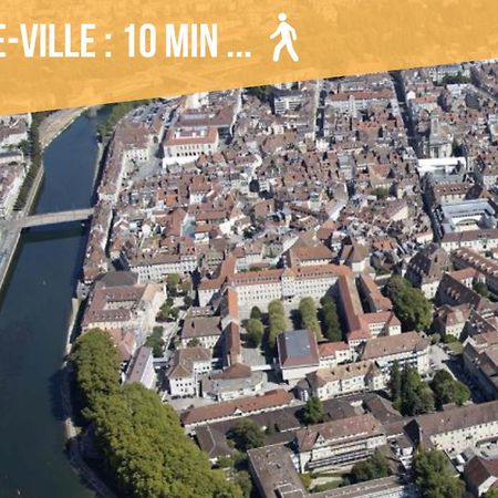 T3 Calme - Ideal Famille & Pros - Parking - Jardin - Wifi - Netflix Besançon Buitenkant foto