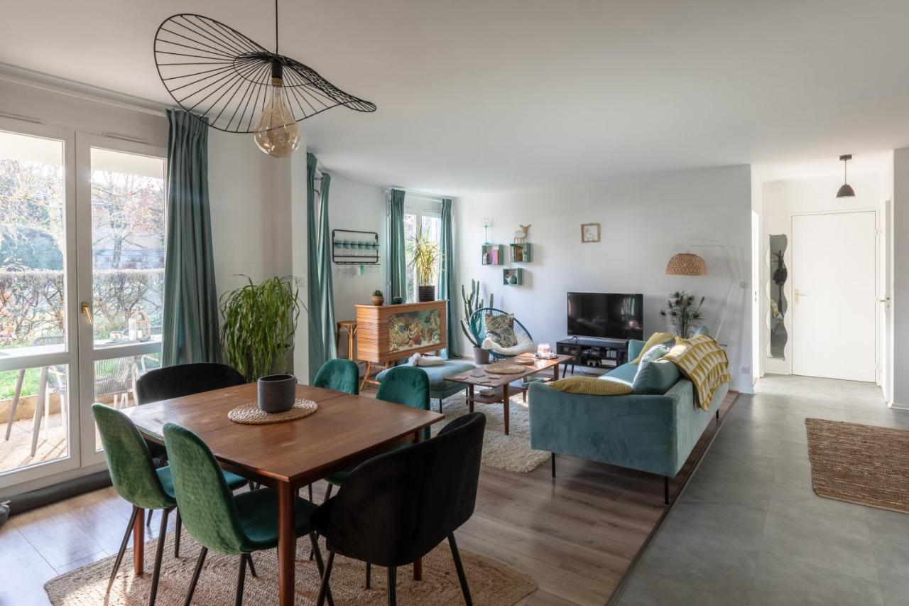 T3 Calme - Ideal Famille & Pros - Parking - Jardin - Wifi - Netflix Besançon Buitenkant foto