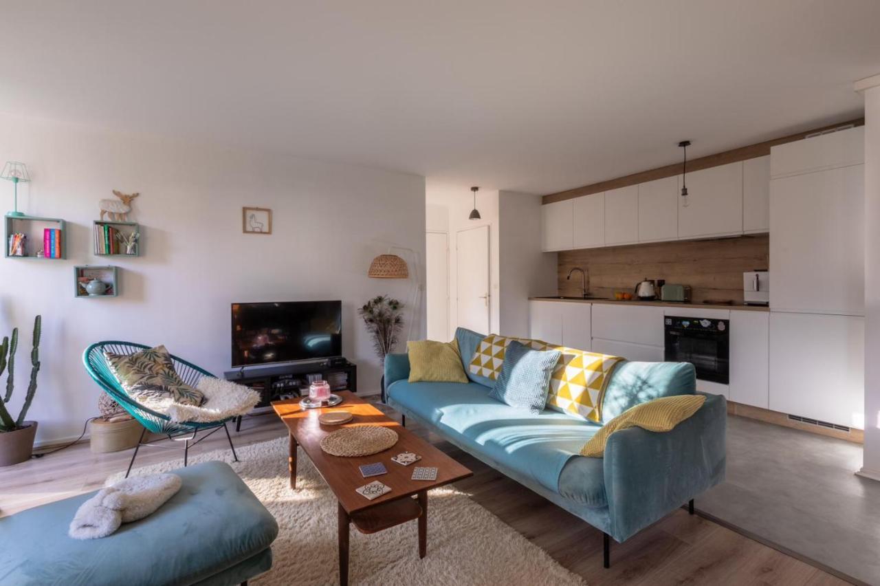 T3 Calme - Ideal Famille & Pros - Parking - Jardin - Wifi - Netflix Besançon Buitenkant foto