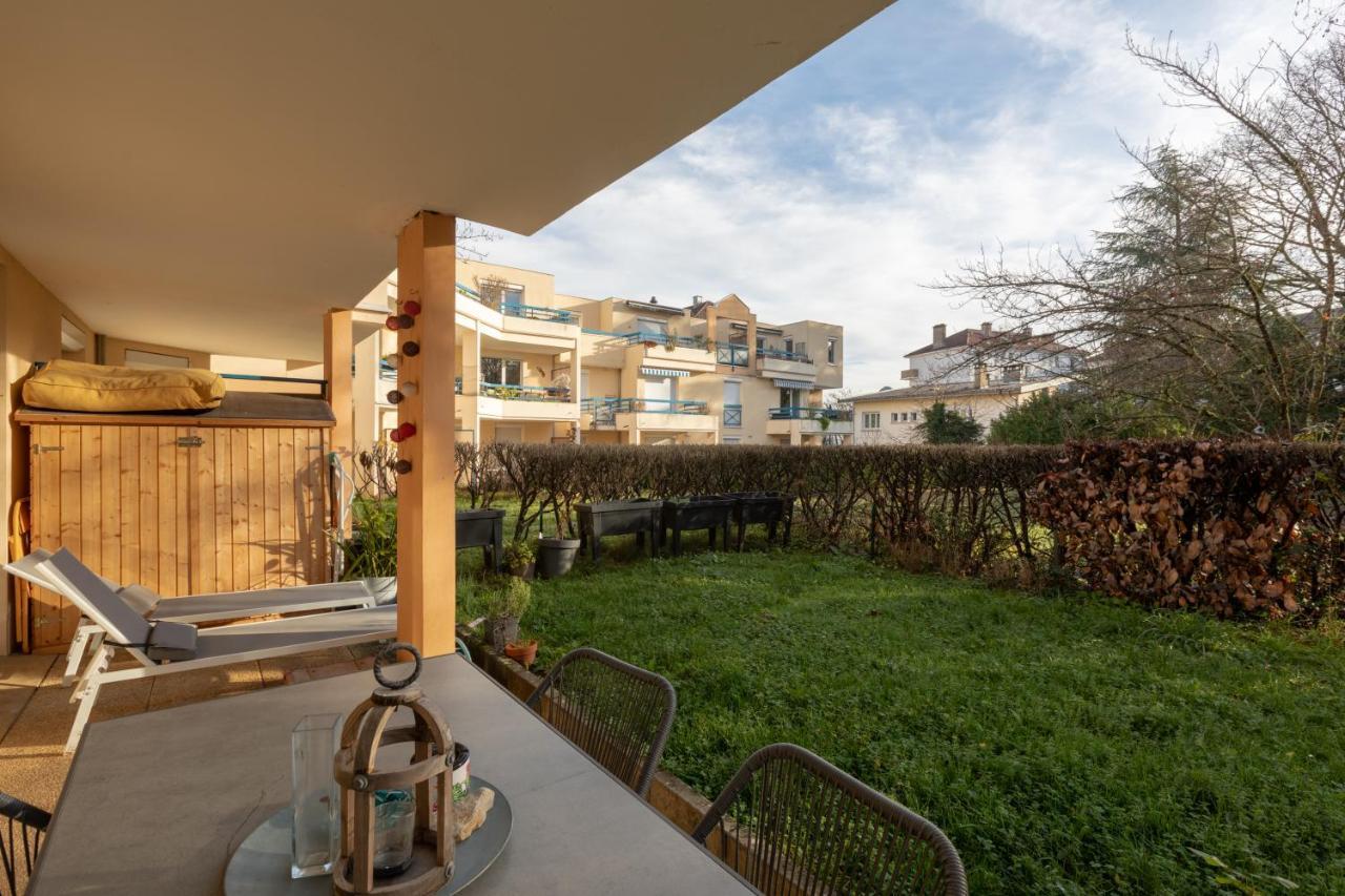 T3 Calme - Ideal Famille & Pros - Parking - Jardin - Wifi - Netflix Besançon Buitenkant foto